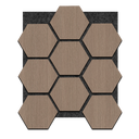 Akustikpaneele Hexagon