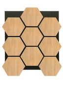 Akustikpaneele Hexagon